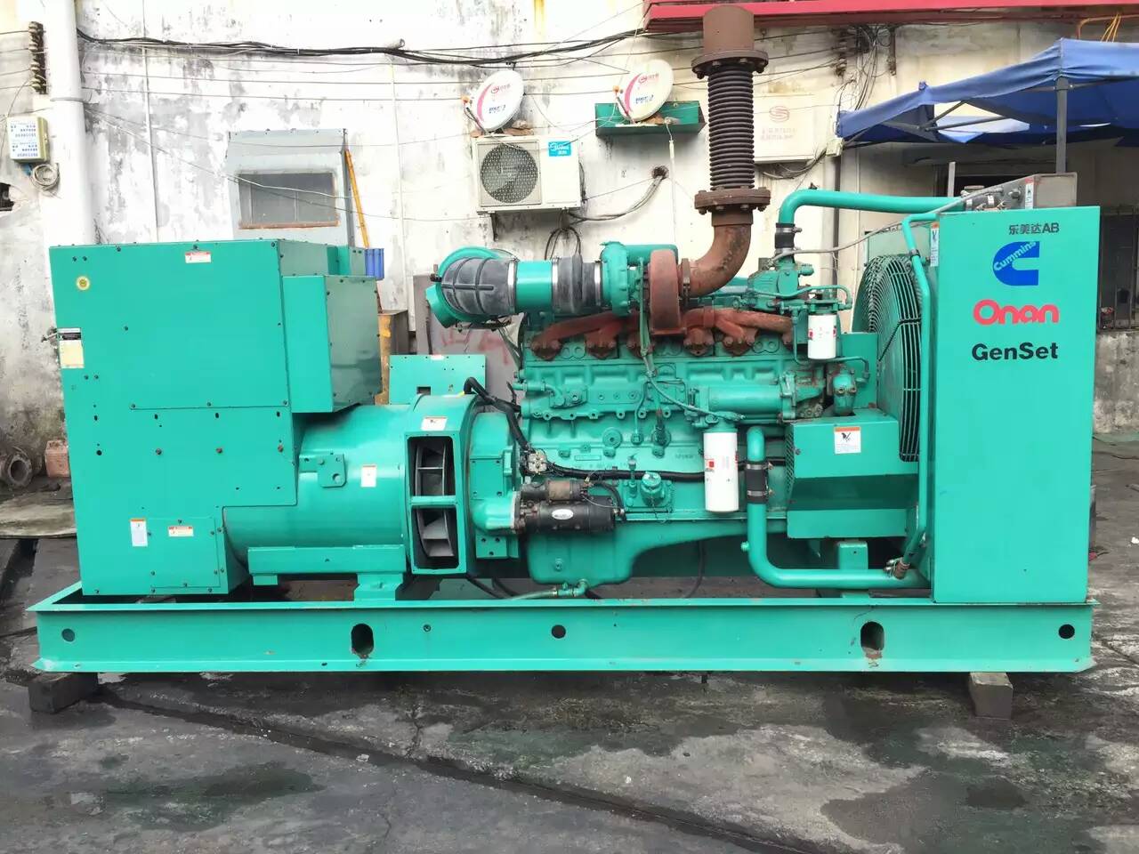 峨边租赁发电机-柴油发电机不正常冒烟的原因