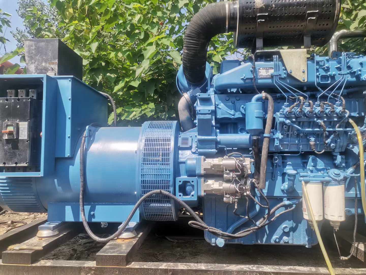 峨边详细说明降低 800kW 柴油发电机输出电流波动的方法